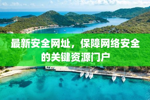 最新安全网址，保障网络安全的关键资源门户