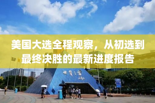 美国大选全程观察，从初选到最终决胜的最新进度报告