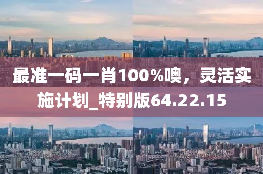 最准一码一肖100%噢，灵活实施计划_特别版64.22.15