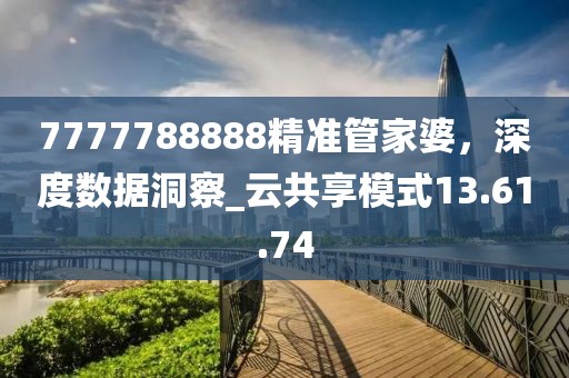 7777788888精准管家婆，深度数据洞察_云共享模式13.61.74