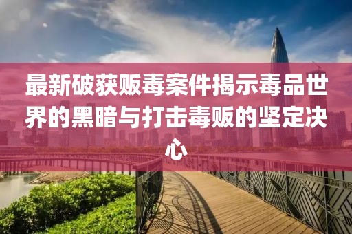 最新破获贩毒案件揭示毒品世界的黑暗与打击毒贩的坚定决心