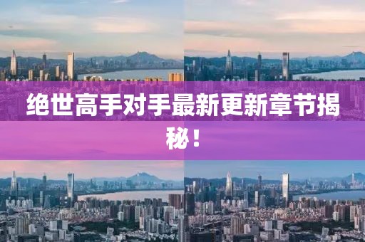 绝世高手对手最新更新章节揭秘！