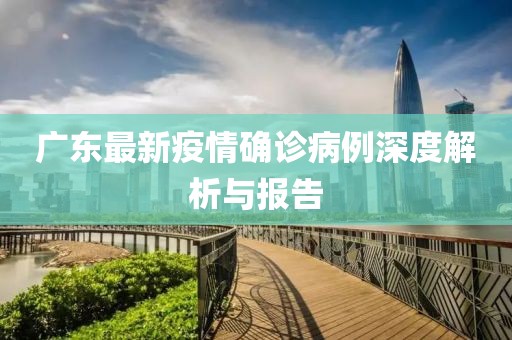 广东最新疫情确诊病例深度解析与报告