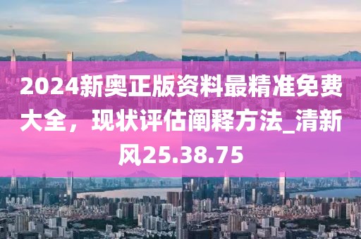 2024新奥正版资料最精准免费大全，现状评估阐释方法_清新风25.38.75