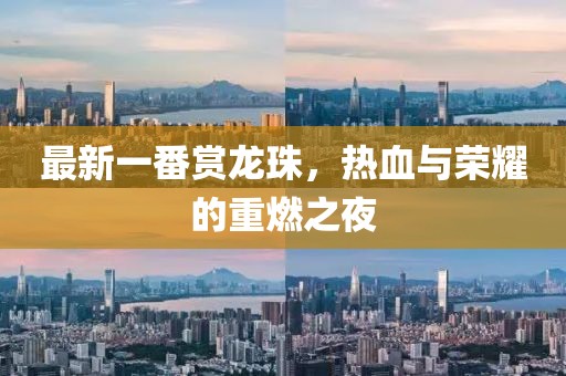最新一番赏龙珠，热血与荣耀的重燃之夜