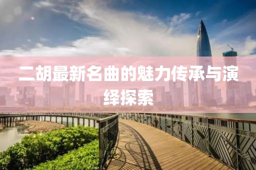 二胡最新名曲的魅力传承与演绎探索