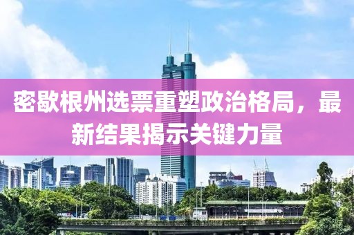 密歇根州选票重塑政治格局，最新结果揭示关键力量