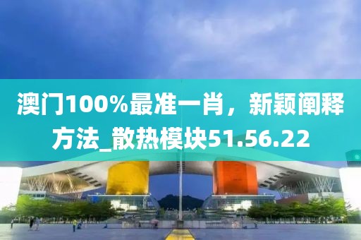 澳门100%最准一肖，新颖阐释方法_散热模块51.56.22