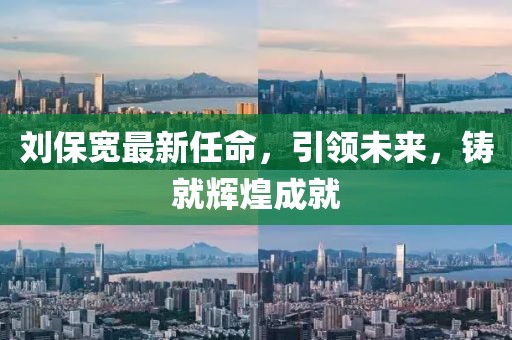 刘保宽最新任命，引领未来，铸就辉煌成就