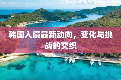 韩国入境最新动向，变化与挑战的交织
