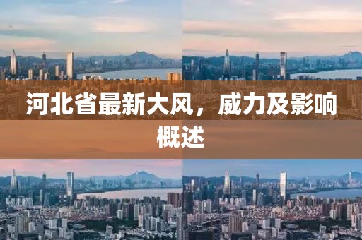 河北省最新大风，威力及影响概述
