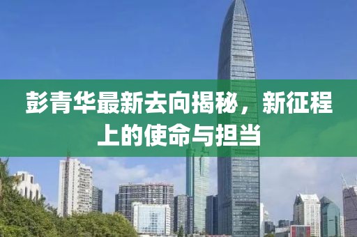 彭青华最新去向揭秘，新征程上的使命与担当