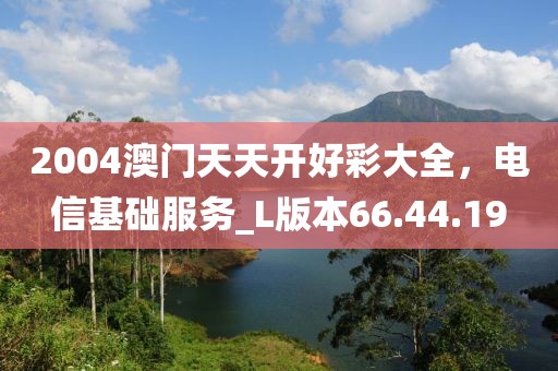 2004澳门天天开好彩大全，电信基础服务_L版本66.44.19