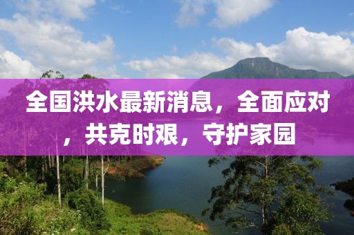 全国洪水最新消息，全面应对，共克时艰，守护家园