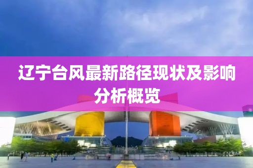 辽宁台风最新路径现状及影响分析概览