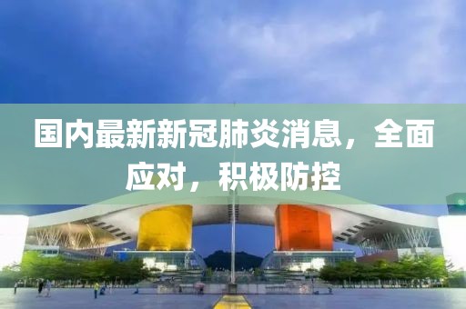 国内最新新冠肺炎消息，全面应对，积极防控