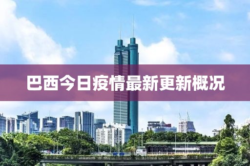 巴西今日疫情最新更新概况