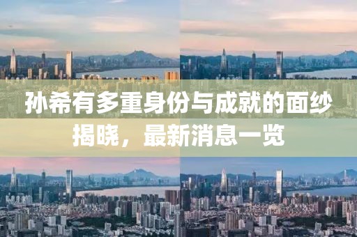 孙希有多重身份与成就的面纱揭晓，最新消息一览