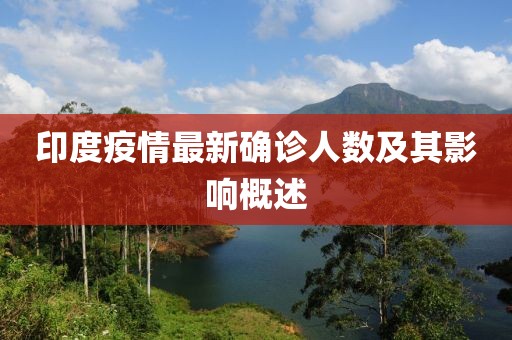 印度疫情最新确诊人数及其影响概述
