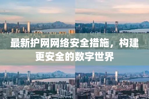 最新护网网络安全措施，构建更安全的数字世界