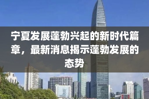 宁夏发展蓬勃兴起的新时代篇章，最新消息揭示蓬勃发展的态势