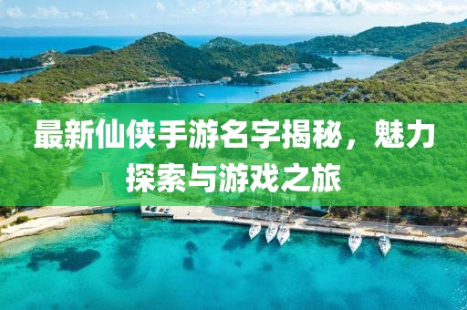 最新仙侠手游名字揭秘，魅力探索与游戏之旅