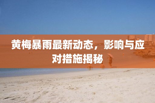 黄梅暴雨最新动态，影响与应对措施揭秘