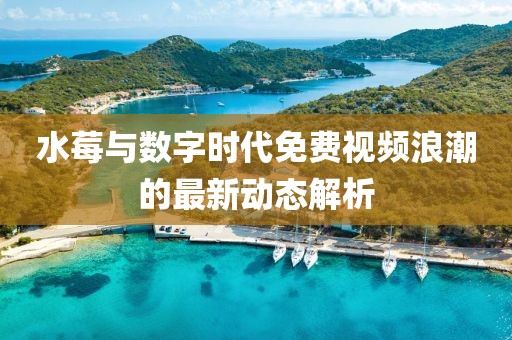 水莓与数字时代免费视频浪潮的最新动态解析