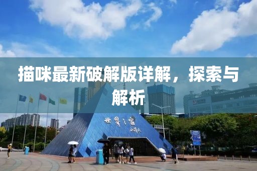 描咪最新破解版详解，探索与解析
