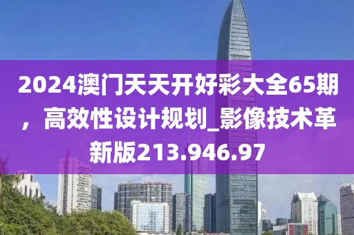 2024澳门天天开好彩大全65期，高效性设计规划_影像技术革新版213.946.97