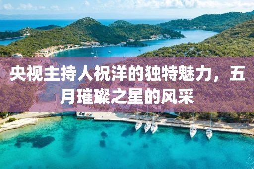 央视主持人祝洋的独特魅力，五月璀璨之星的风采