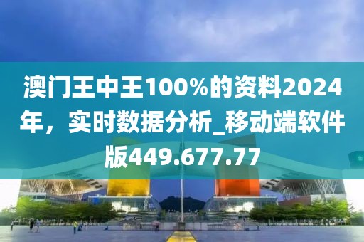 澳门王中王100%的资料2024年，实时数据分析_移动端软件版449.677.77