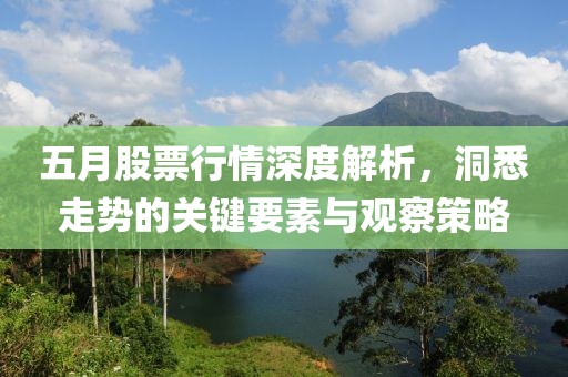 五月股票行情深度解析，洞悉走势的关键要素与观察策略