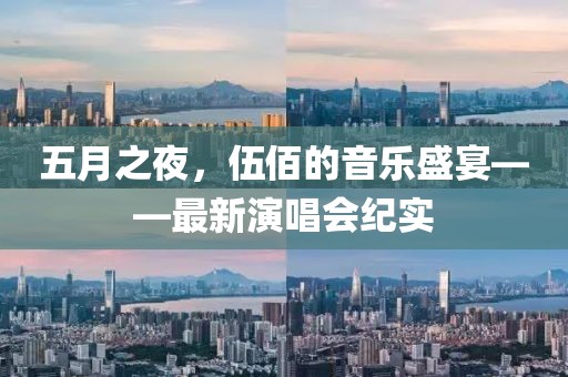 五月之夜，伍佰的音乐盛宴——最新演唱会纪实