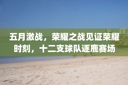 五月激战，荣耀之战见证荣耀时刻，十二支球队逐鹿赛场