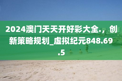 2024澳门天天开好彩大全.，创新策略规划_虚拟纪元848.69.5