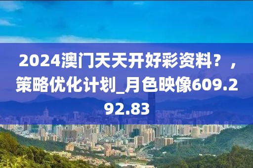 2024澳门天天开好彩资料？，策略优化计划_月色映像609.292.83