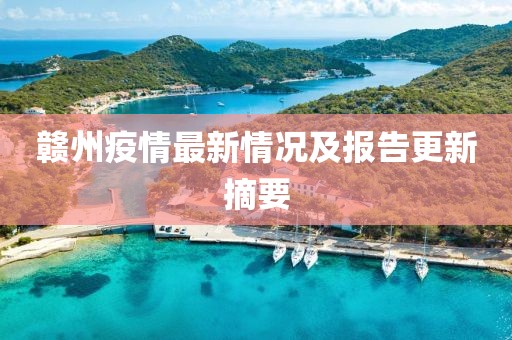 赣州疫情最新情况及报告更新摘要