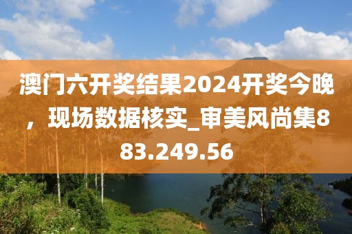 澳门六开奖结果2024开奖今晚，现场数据核实_审美风尚集883.249.56