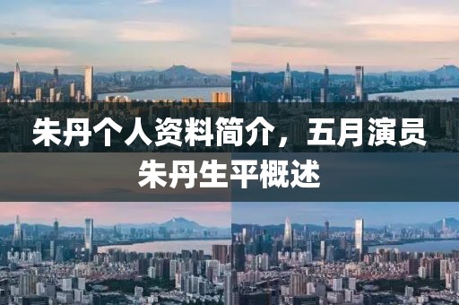 朱丹个人资料简介，五月演员朱丹生平概述