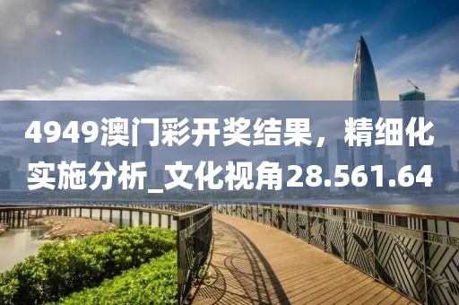 4949澳门彩开奖结果，精细化实施分析_文化视角28.561.64