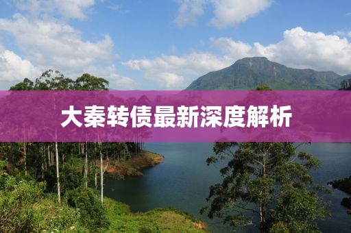 大秦转债最新深度解析