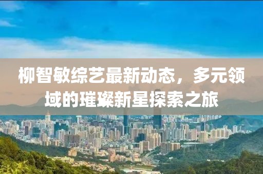 柳智敏综艺最新动态，多元领域的璀璨新星探索之旅