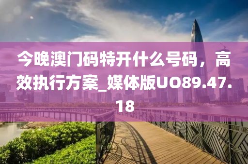 今晚澳门码特开什么号码，高效执行方案_媒体版UO89.47.18