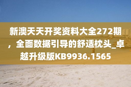 新澳天天开奖资料大全272期，全面数据引导的舒适枕头_卓越升级版KB9936.1565
