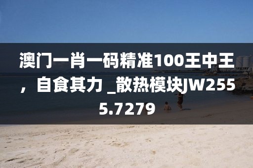 澳门一肖一码精准100王中王，自食其力 _散热模块JW2555.7279
