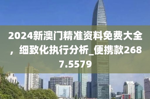 2024新澳门精准资料免费大全，细致化执行分析_便携款2687.5579