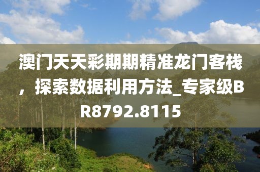 澳门天天彩期期精准龙门客栈，探索数据利用方法_专家级BR8792.8115