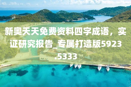新奥天天免费资料四字成语，实证研究报告_专属打造版5923.5333