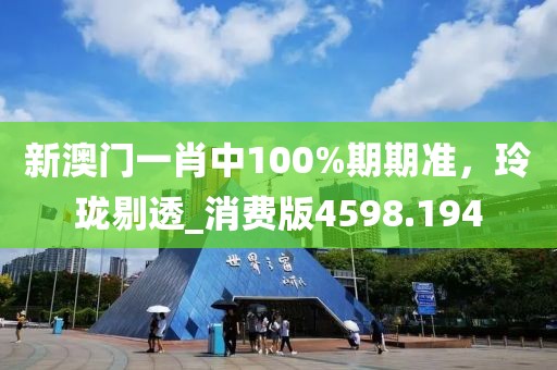 新澳门一肖中100%期期准，玲珑剔透_消费版4598.194